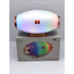 Wholesale Premium Rainbow LED Light Portable Bluetooth Speaker F1 (Black)