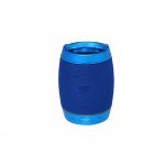 Wholesale Golden Ring Round Active Portable Bluetooth Speaker F18 (Blue)