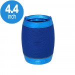 Wholesale Golden Ring Round Active Portable Bluetooth Speaker F18 (Blue)