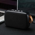 Wholesale Table Pro Fabric Soft Material Wireless Portable Bluetooth Speaker G2 (Black)