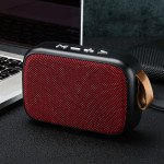 Wholesale Table Pro Fabric Soft Material Wireless Portable Bluetooth Speaker G2 (Red)