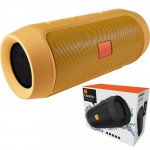 Wholesale Loud Sound Portable Bluetooth Speaker with Power Bank Feature H3-B (Gold)