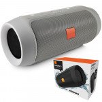 Wholesale Loud Sound Portable Bluetooth Speaker with Power Bank Feature H3-B (Gray)