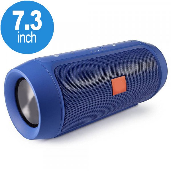 Wholesale Loud Sound Portable Bluetooth Speaker with Power Bank Feature H3-B (Blue)