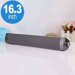 High Quality Long Bar Wireless Bluetooth Speaker JHW-V361 (Silver)