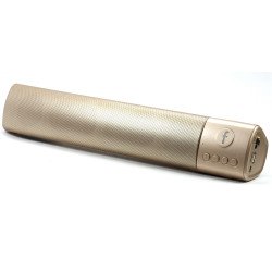 Wireless Speaker Plus Long Bar Bluetooth Speaker JHW-V621 (Gold)