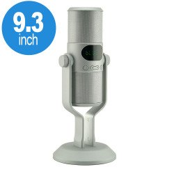 Classic Retro Microphone Style Bluetooth Speaker JY49 (Silver)
