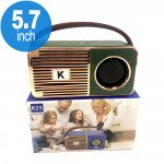 Wholesale Retro On The Go Radio Style Portable Bluetooth Speaker K25 (Green)