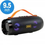 Wholesale LED Light Portable Bluetooth Speaker with Carry Handle and Phone Stand KM-202 (Black)