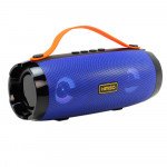 Wholesale LED Light Portable Bluetooth Speaker with Carry Handle and Phone Stand KM-202 (Blue)