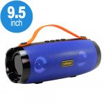 LED Light Portable Bluetooth Speaker with Carry Handle and Phone Stand KM-202 (Blue)