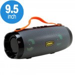 Wholesale LED Light Portable Bluetooth Speaker with Carry Handle and Phone Stand KM-202 (Gray)