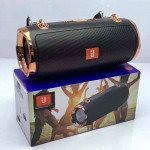 Wholesale Chrome Design Bluetooth Speaker with Carry to Go Strap E61 (Black)