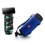 Wholesale Carry to Go Large Drum Design Portable Bluetooth Speaker with Phone Holder E66 (Camouflage)