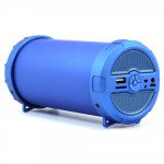 Wholesale Outdoor Drum Style Portable Bluetooth Speaker MHS002 (Blue)