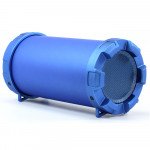Wholesale Outdoor Drum Style Portable Bluetooth Speaker MHS002 (Blue)