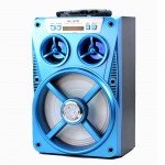 Wholesale LED Light Large Woofer Portable Bluetooth Speaker MS167BT (Blue)