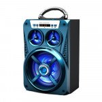 Wholesale LED Light Large Woofer Portable Bluetooth Speaker MS167BT (Blue)