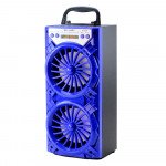 Wholesale LED Medium Outdoor Subwoofer Portable Bluetooth Speaker 145BT (Blue)