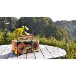 Wholesale Retro Boombox Artistic Design Portable Bluetooth Speaker with Handle MY810BT (Camouflage)
