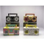 Wholesale Retro Boombox Artistic Design Portable Bluetooth Speaker with Handle MY810BT (Camouflage)