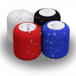 Wholesale Round Shape Sound Pod Portable Bluetooth Speaker with Power Bank Feature Mini8+ (Red)