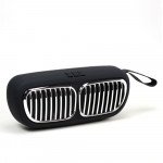 Wholesale Mega Bass Car Grill Design Portable Wireless Bluetooth Speaker (NBS11 Black)