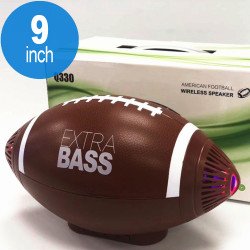 American Football Design Style Portable Bluetooth Speaker Q330 (Brown)