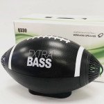 Wholesale American Football Design Style Portable Bluetooth Speaker Q330 (Black)