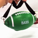 Wholesale American Football Design Style Portable Bluetooth Speaker Q330 (Green)