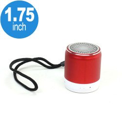 Tiny Mini Loud Portable Bluetooth Speaker RK11 (Red)