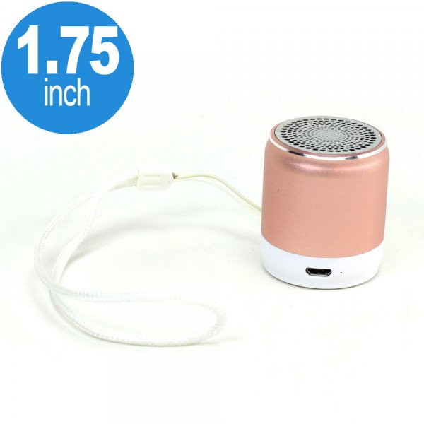 Wholesale Tiny Mini Loud Portable Bluetooth Speaker RK11 (Rose Gold)