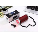 Wholesale Disco Beam LED Light Projector Portable Bluetooth Speaker S07 (Red)