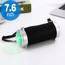 Disco Beam LED Light Projector Portable Bluetooth Speaker S07 (Black)