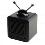 Wholesale Retro TV Design Heavy Bass Portable Bluetooth Speaker S117 (Black)