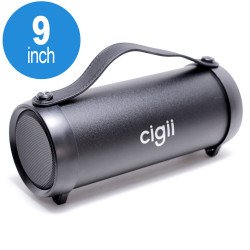 Dual Speaker Drum Design Bluetooth Speaker S33D (Black)