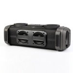 Wholesale Mega Heavy Duty BoomBox Portable Bluetooth Speaker with Carry Handle SH01 (Black)
