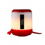 Wholesale Cool LED Light Portable Bluetooth Speaker TG-156 (Red)