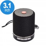Wholesale Round Shape Active Portable Bluetooth Speaker TG-511 (Black)