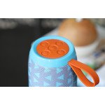Wholesale High Sound Extreme Portable Bluetooth Speaker with Carry Strap TG106 (Orange Blue)