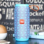 Wholesale High Sound Extreme Portable Bluetooth Speaker with Carry Strap TG106 (Gray Blue)