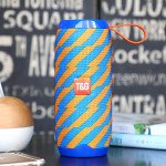 Wholesale High Sound Extreme Portable Bluetooth Speaker with Carry Strap TG106 (Orange Blue)