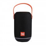 Wholesale Extreme Sound Round Portable Bluetooth Speaker with Handle Strap TG107 (Black)