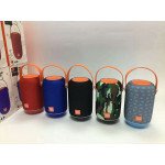 Wholesale Extreme Sound Round Portable Bluetooth Speaker with Handle Strap TG107 (Camo)