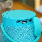 Wholesale High Surround Sound Bluetooth Speaker with Carry Handle TG133 (Blue)