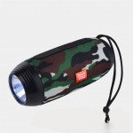 Wholesale Flash Light Bluetooth Speaker with Torchlight Feature TG602 (Camouflage)