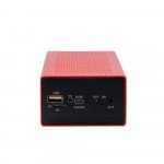 Wholesale Metallic Portable Bluetooth Speaker WS-1527 (Red)