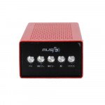 Wholesale Metallic Portable Bluetooth Speaker WS-1527 (Red)