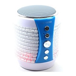 Mini HiFi Bluetooth Speaker WS-1805B (White)