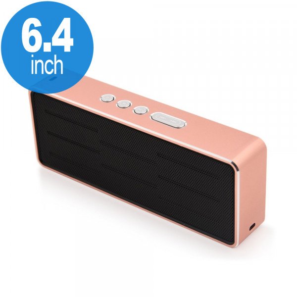 Wholesale Wireless Desktop Bluetooth Speaker WSA8606 (Rose Gold)